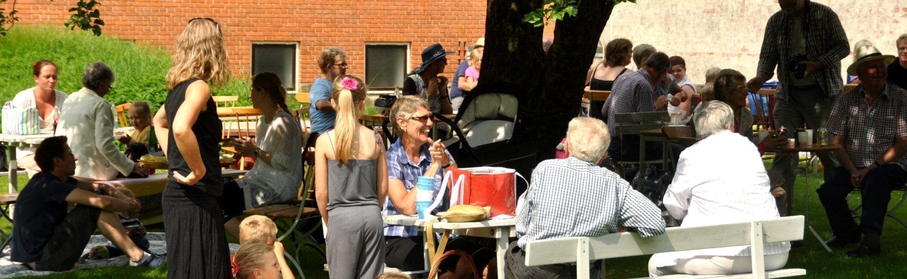 Landsbyfesten på Frilandsmuseet Herning