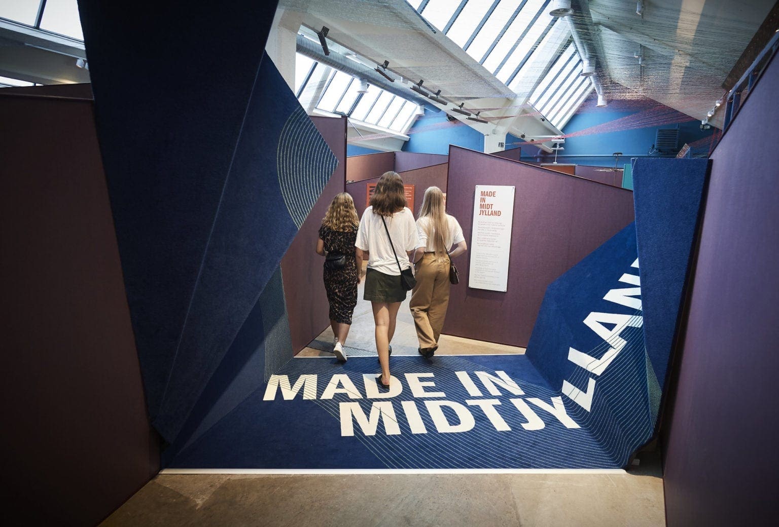 udstilling på Tekstilmuseet
