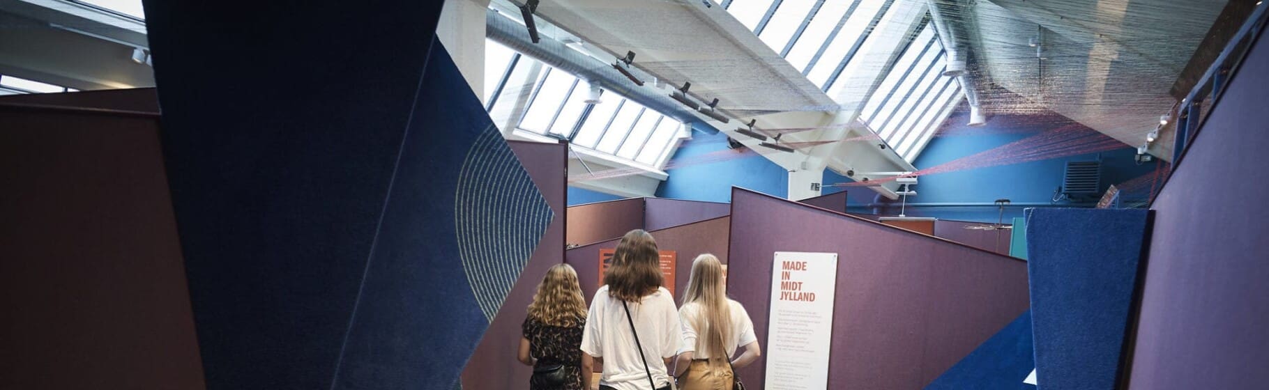 udstilling på Tekstilmuseet