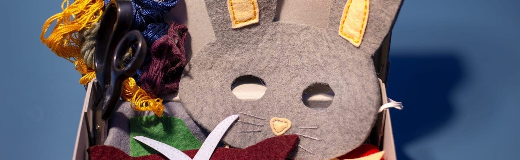 Vinterferie på Tekstilmuseet. Maske, filt og pompondyr