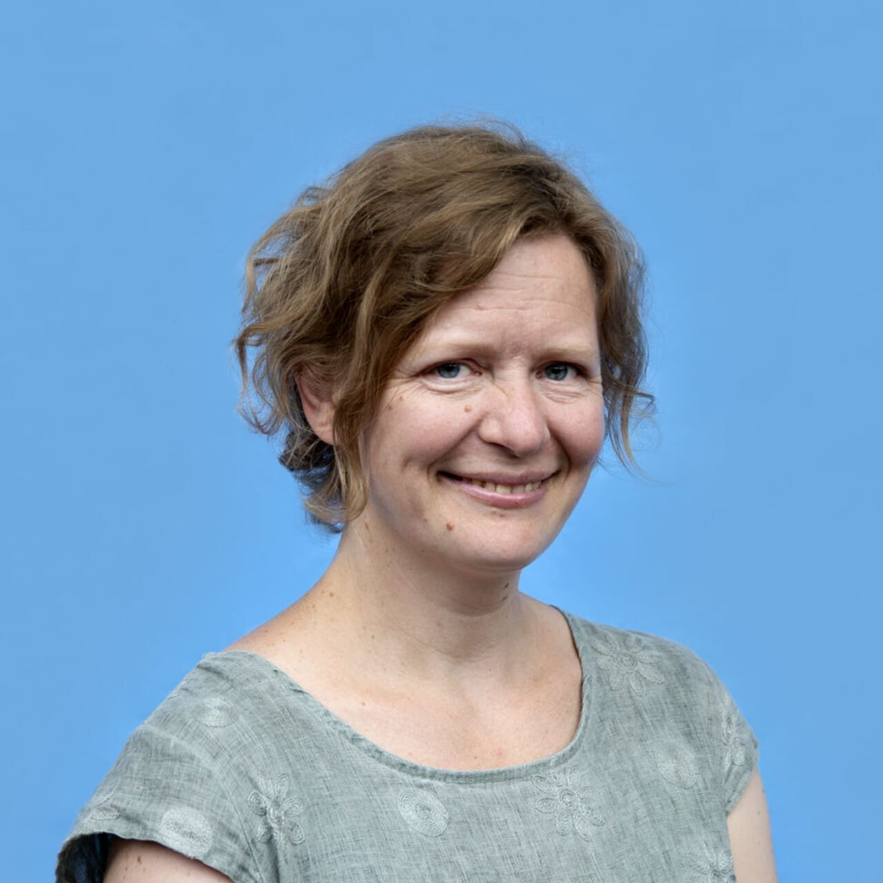Astrid Colding Sivertsen rundviser og museumsvært på Museum MIdtjylland