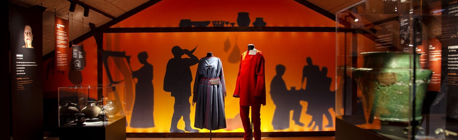 Udstillingen Ansigt ti lansigt på Klosterlund Museum