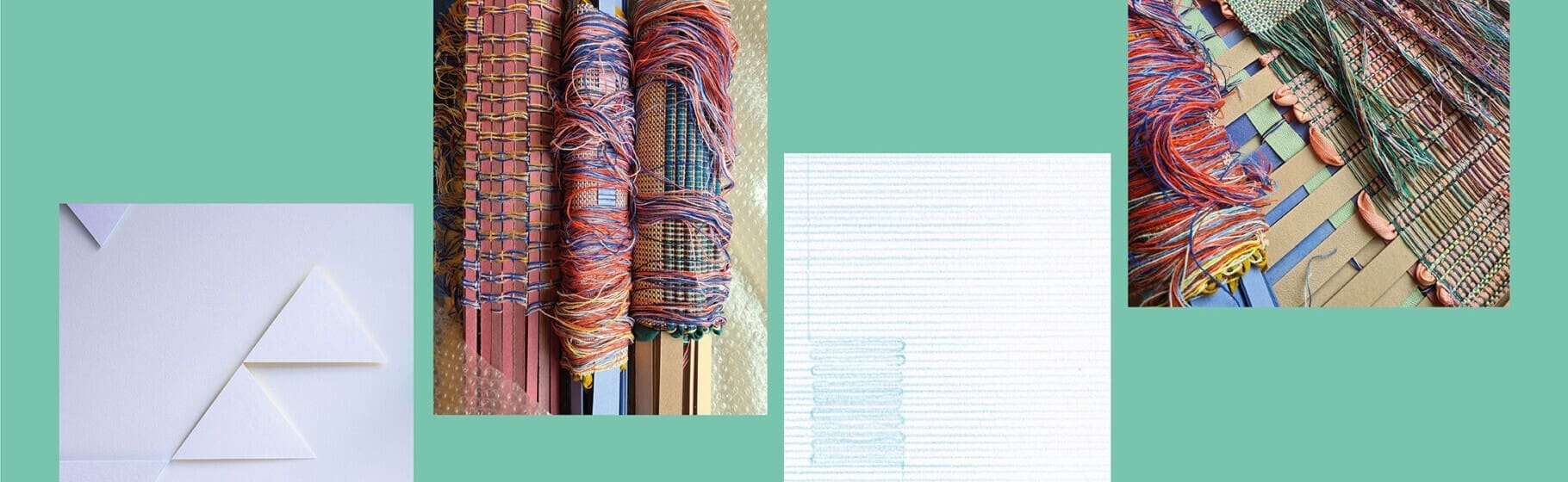 At væve med blyant, at tegne med tråd særudstilling på Tekstilmuseet