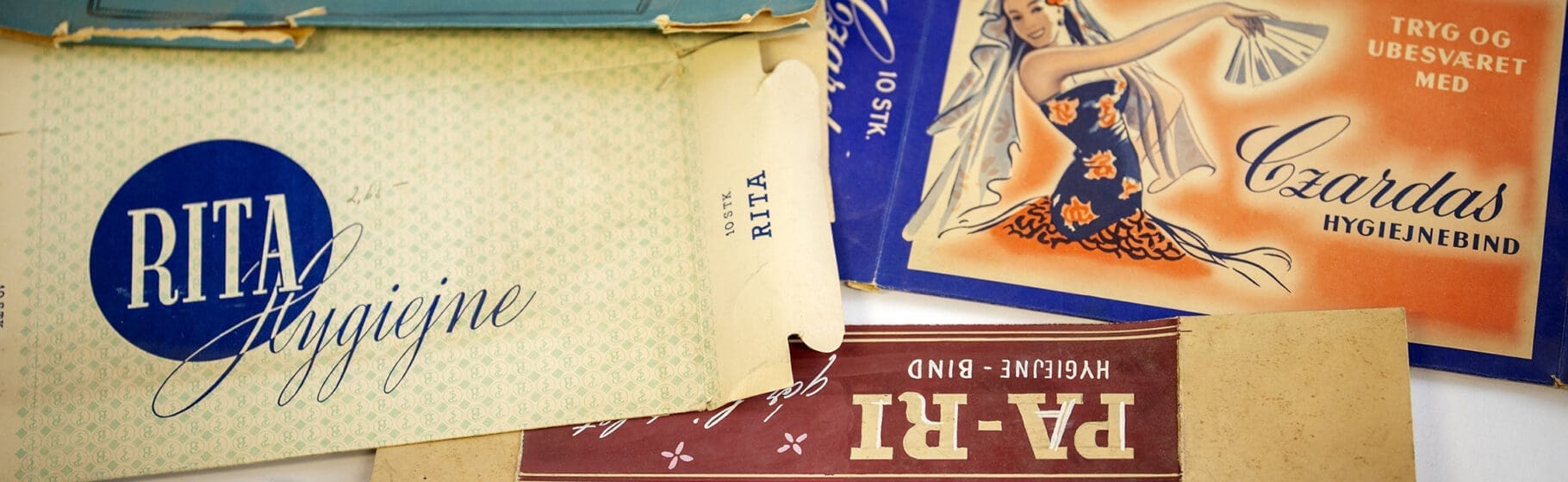 Menstruation som tabu - i projektet bind og bæredygtighed på Tekstilmuseet