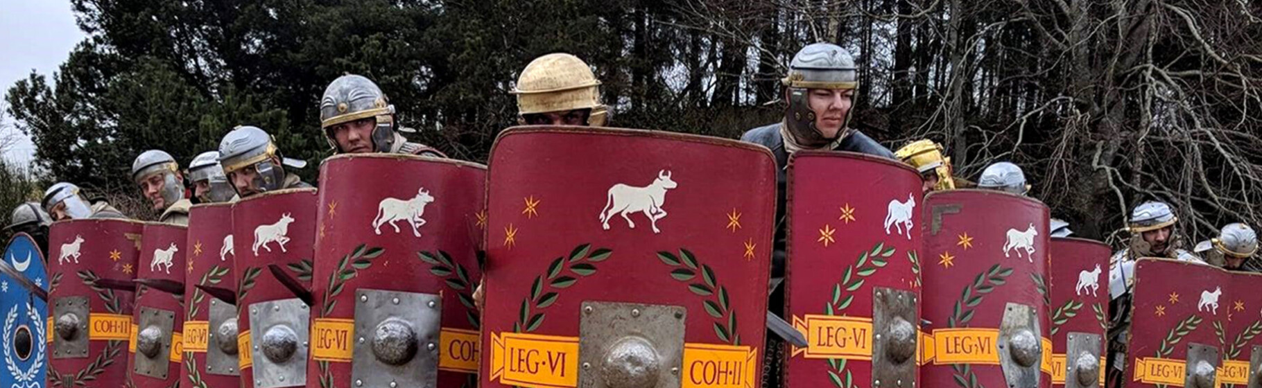 romerne kommer. åbning af udgravningen ved Hedegård