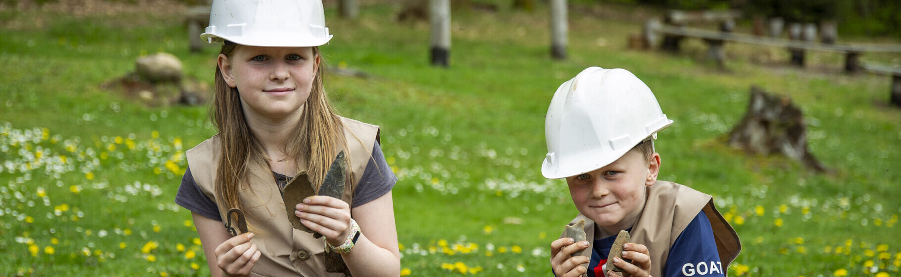 Find fede fund på Klosterlund Museum denne sommer